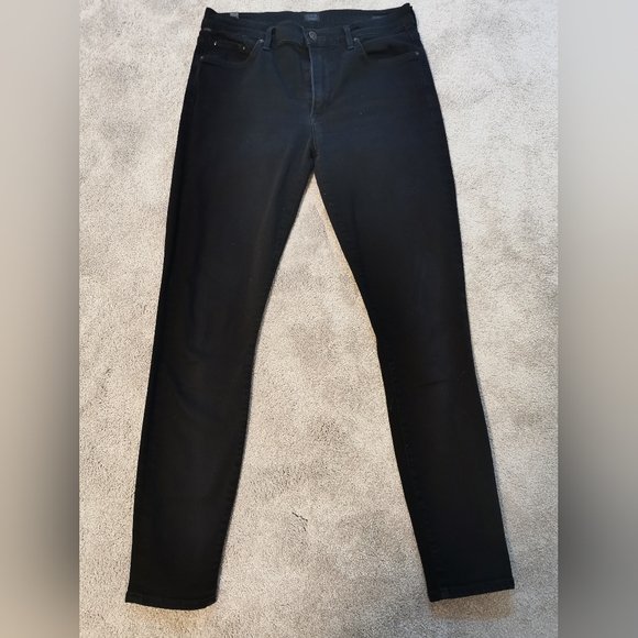 Citizens of humanity, black, rocket high rise skinny jeans - Picture 1 of 6